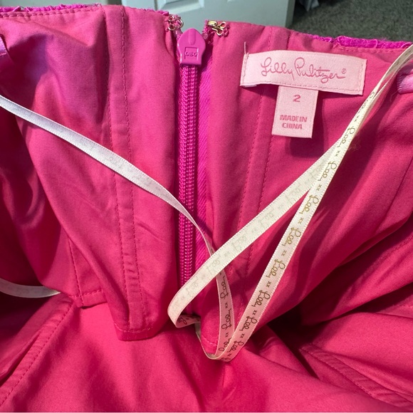 Lily Pulitzer Strapless Lace Dress - Picture 6 of 6